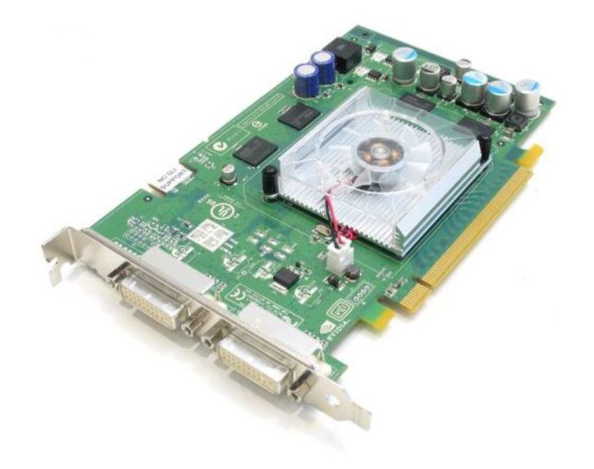Grafische kaart nVidia Quadro FX 550 128MB GDDR3 PCI-E 1.0 16x 2xDVI NV43 Board Nvidia
